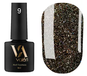 VALERI Flash Gel Polish Гель-лак світловідбивний 6 мл №09